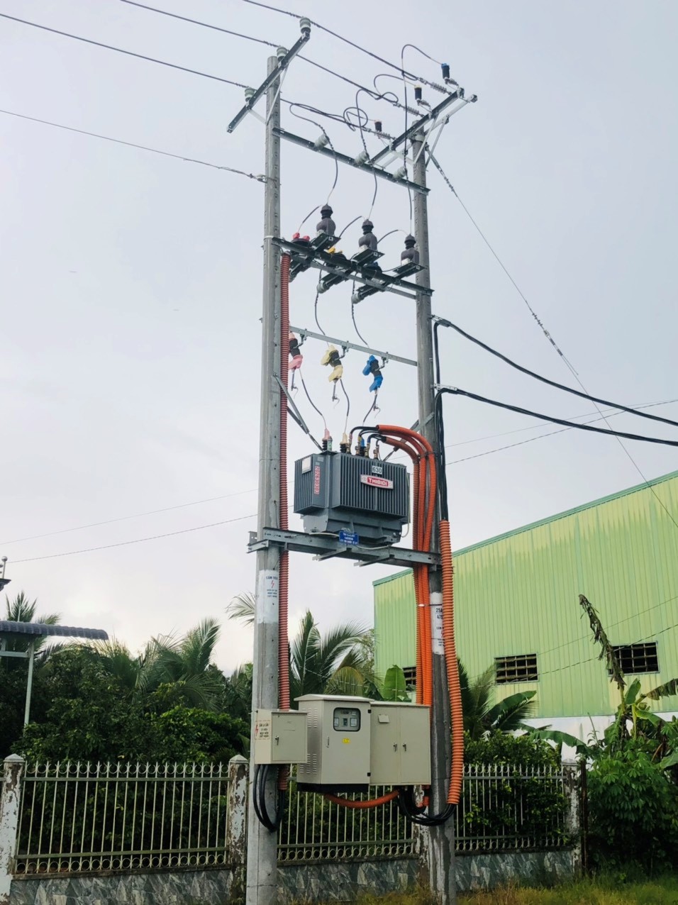 Trạm 630KVA – Công ty TNHH Nông Nghiệp Quốc Tế Cần Thơ