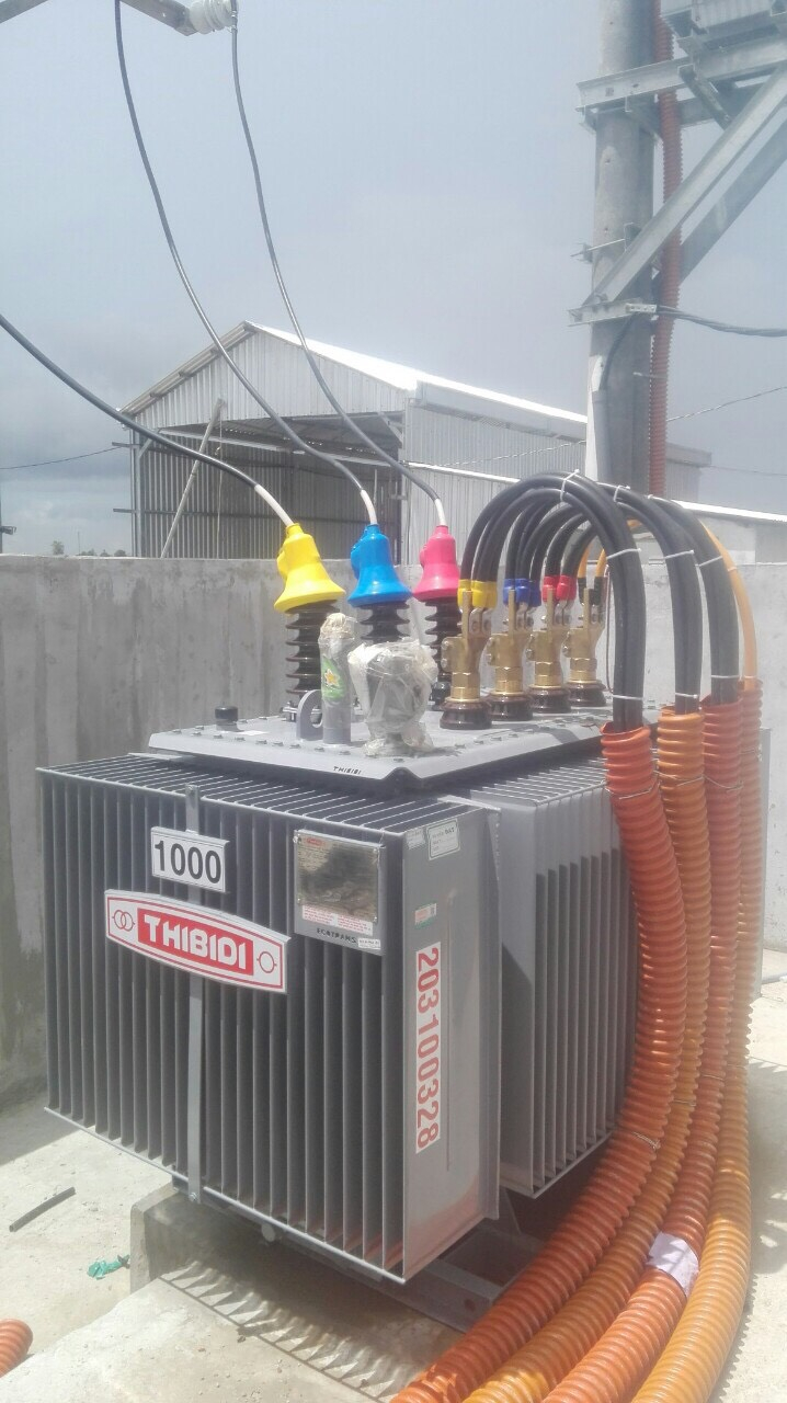 Xây dựng Trạm biến áp 1000KVA  Công ty TNHH Xuất Nhập Khẩu Đồng Lợi