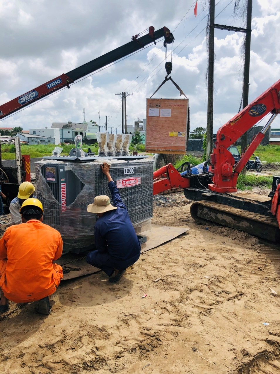 Trạm biến áp 1000KVA – Công ty TNHH TM XD DV Nam Việt
